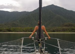 Tayrona desde la proa.