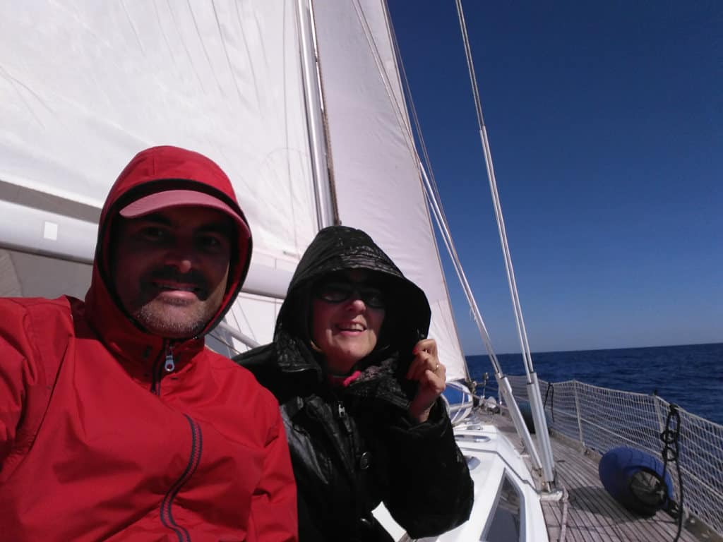 Rescate en el mar con mi madre a bordo.