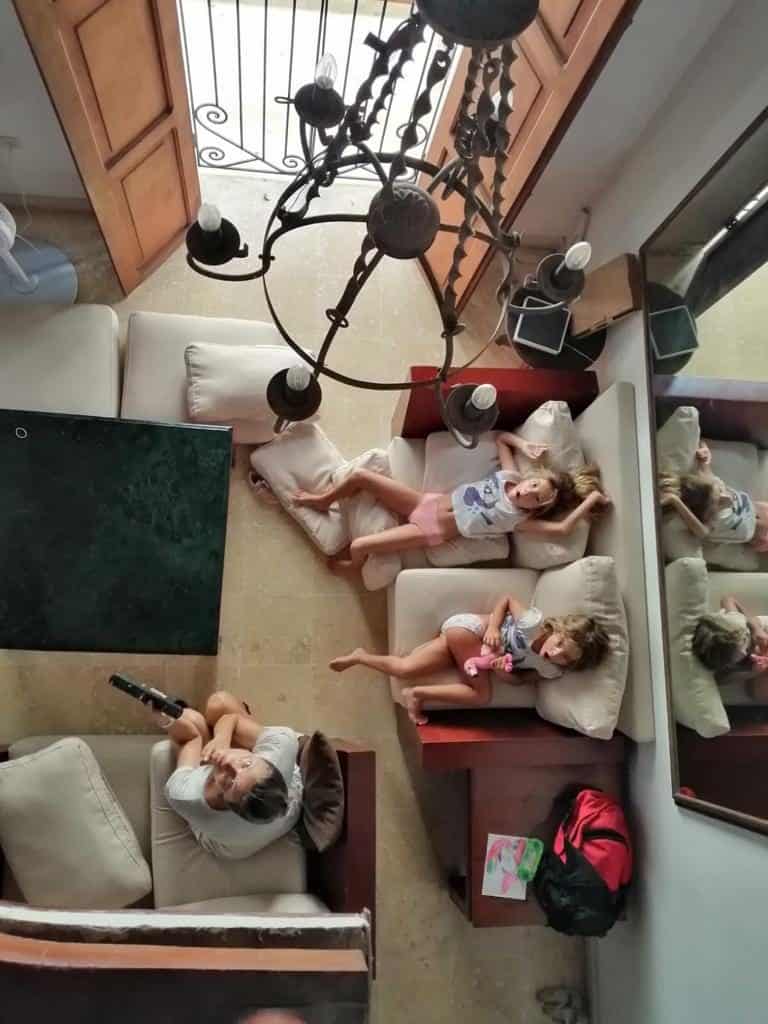 Nuestra casa de Airbnb de Cartagena de Indias.