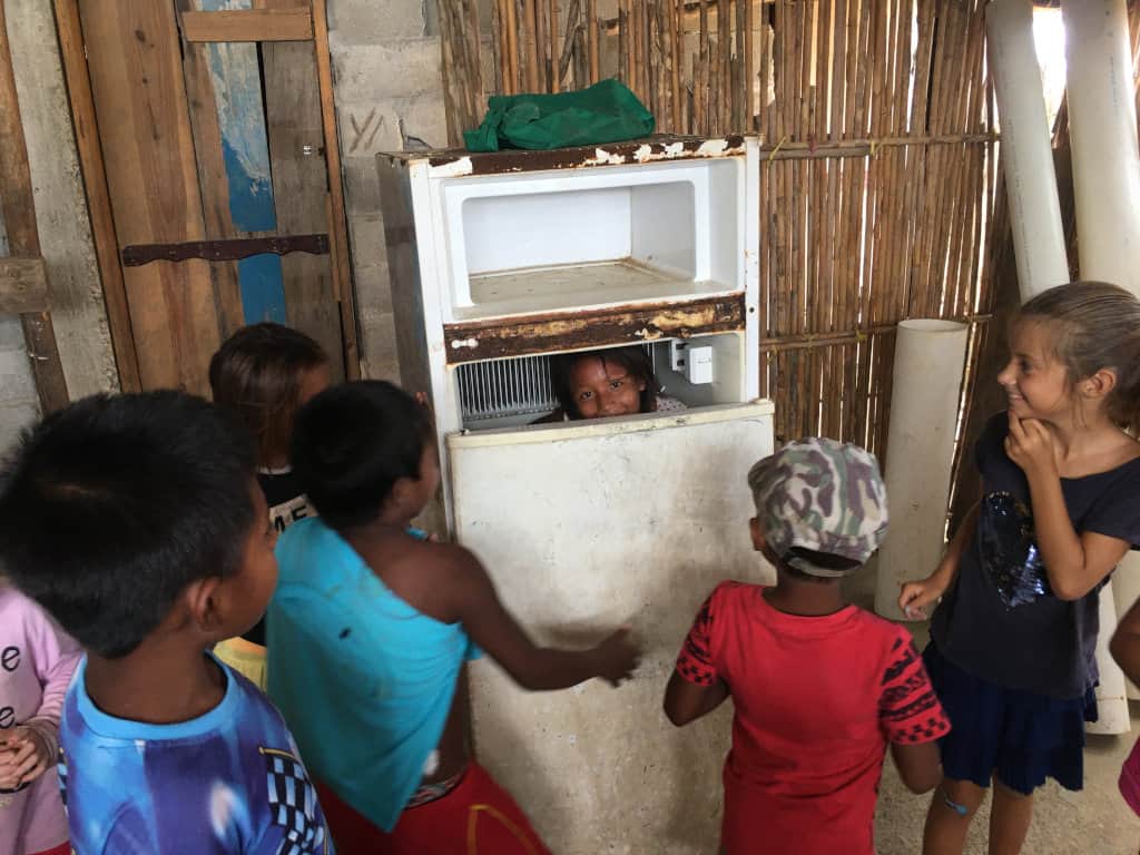 Jugando al escondite!