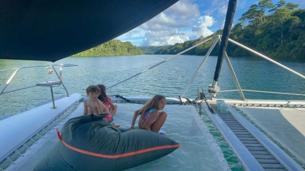 Navegando el Rio Chagres.