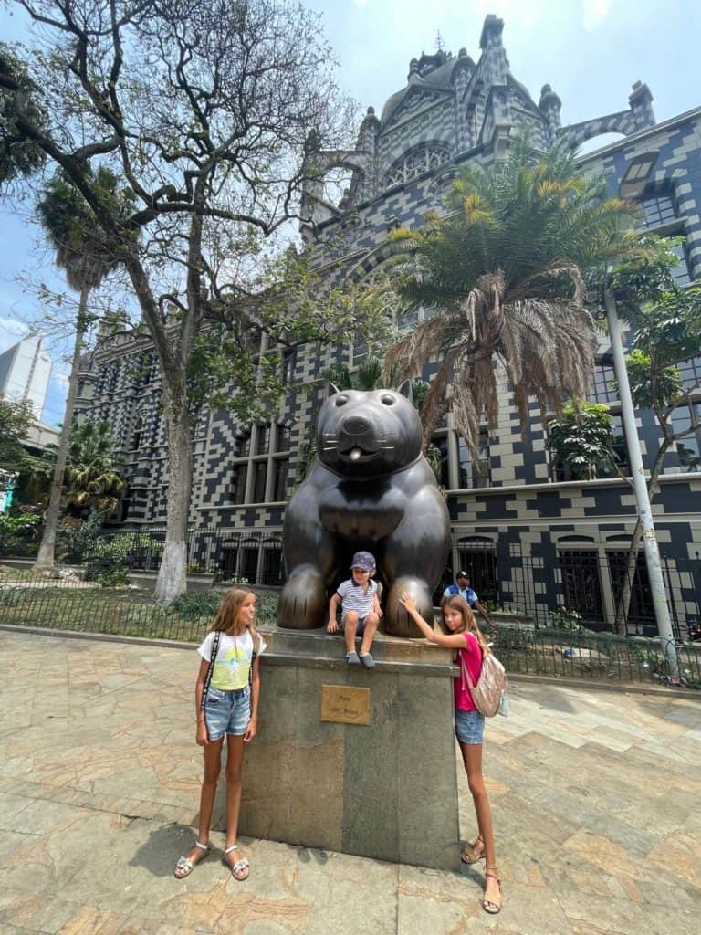 Escultura de Botero.