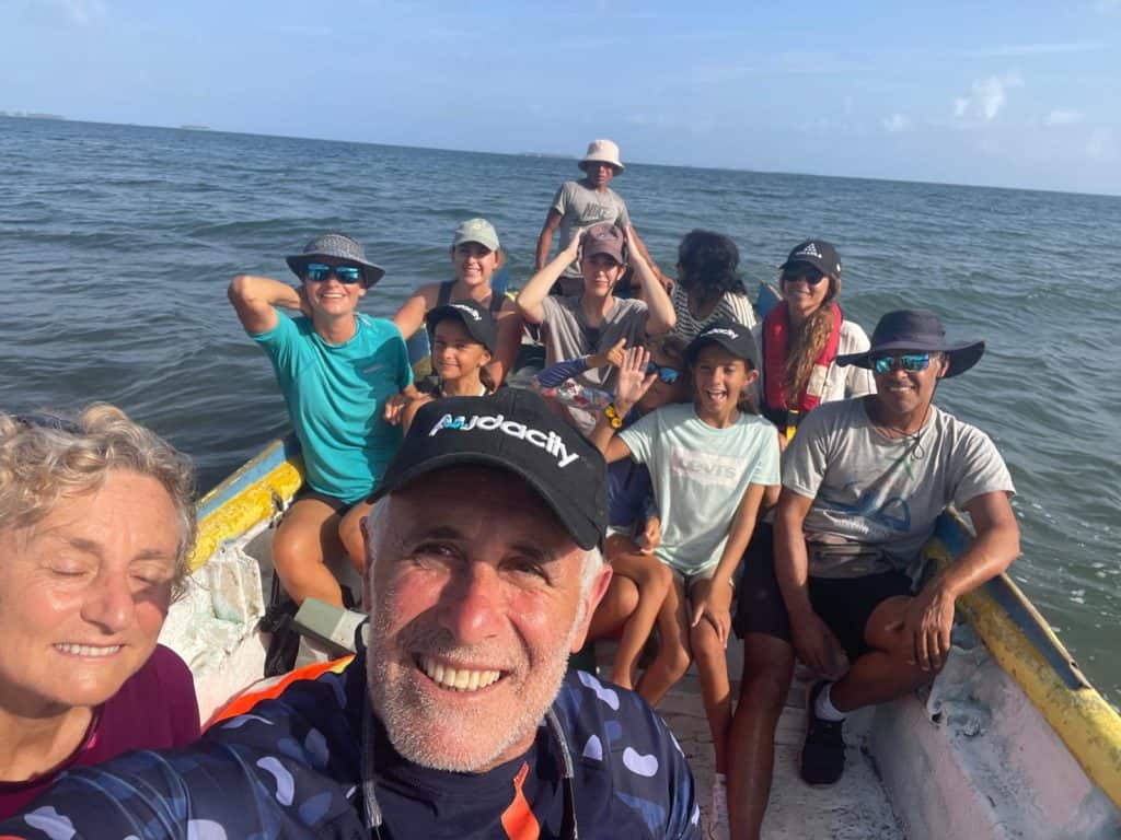 Excursión de Lisa a la selva de Guna Yala.