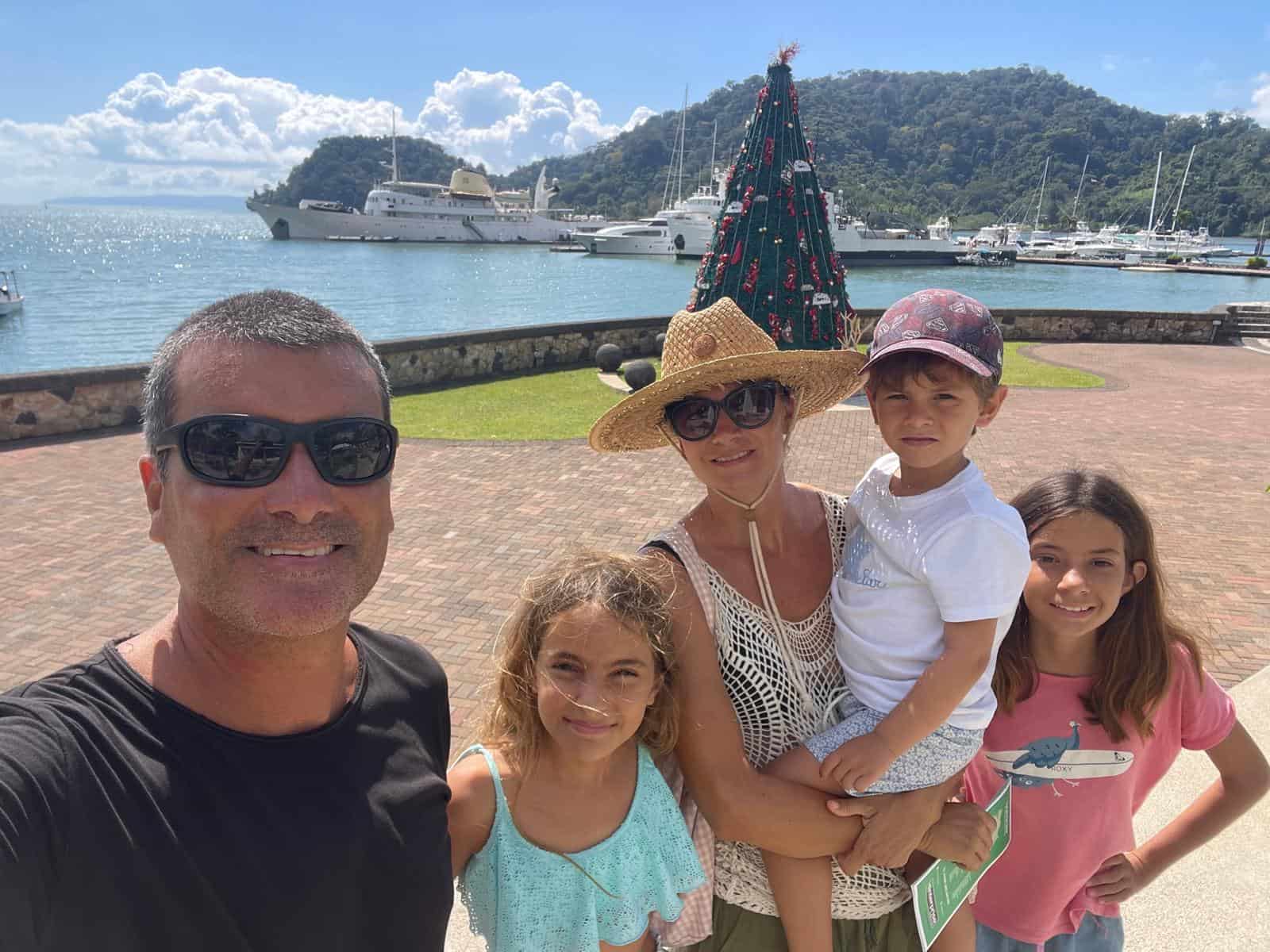 Navegando en Costa Rica.