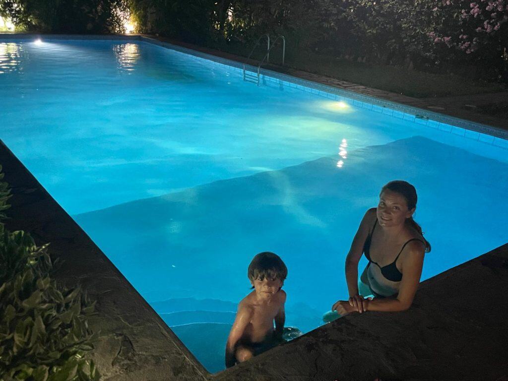Piscina del Hotel Cacique de León.