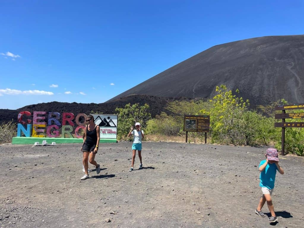 Volcán Cerro Negro.