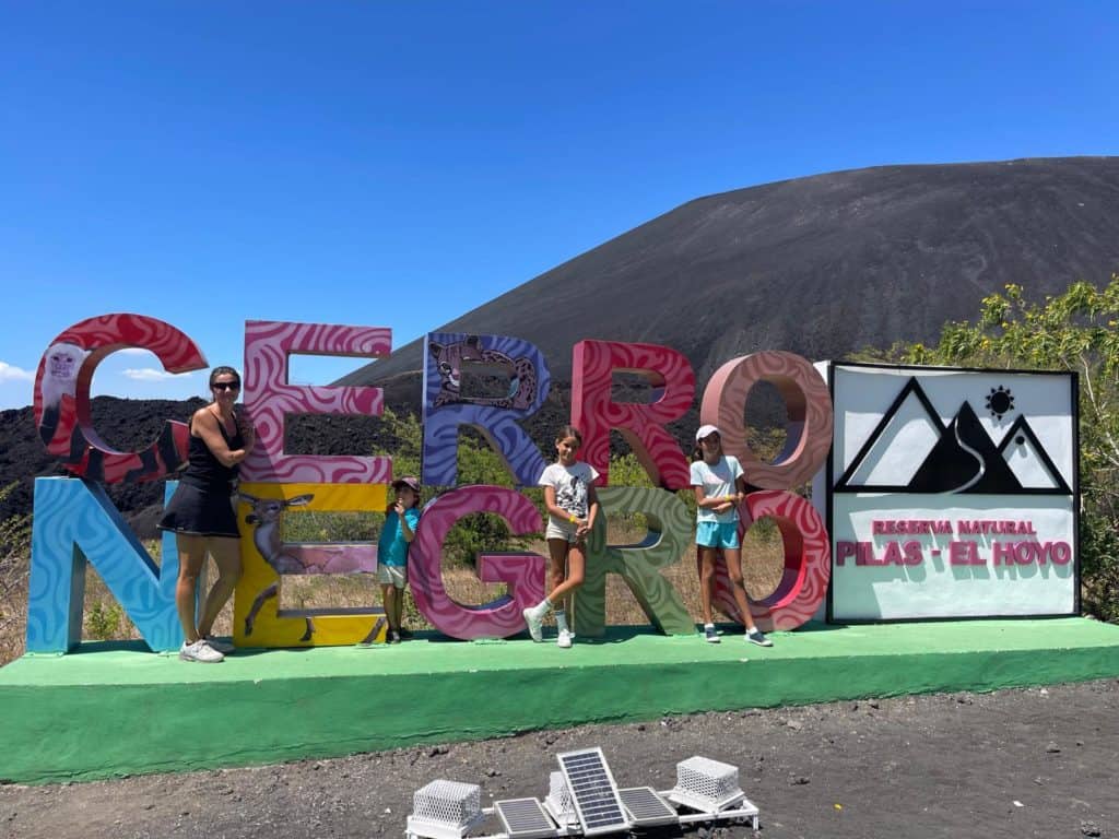 Volcan Cerro Negro.